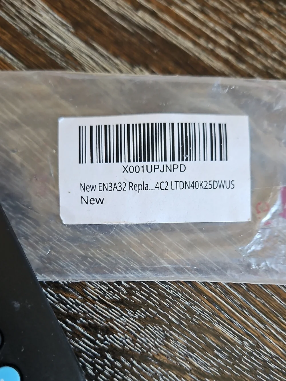 Roku TV Replacement Remote - Black with Purple Navigation